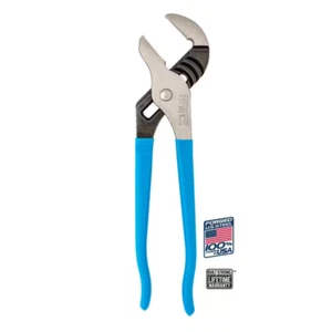 Channellock 430 Tongue & Groove Pliers 10" Straight Jaw Groove Joint Plier - Picture 1 of 12