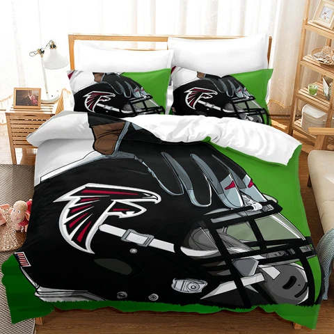 Atlanta Falcons Bedroom Comforter/Quilt Cover Pillowcases Duvet Cover Set Gifts Cover