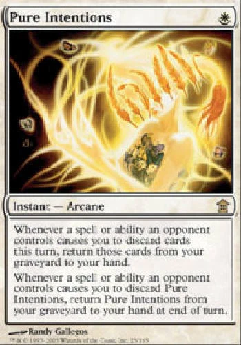 PURE INTENTIONS Saviors of Kamigawa MTG Magic the Gathering Cards DJMagic - Image 1 of 1