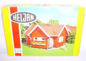 Heljan HO 1:87 Single Family Countryside Brick House Model Kit B-214 MIB`70! - Picture 1 of 3