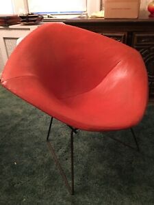 Authentic Vintage Knoll Harry Bertoia Diamond Back Chair