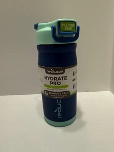REDUCE 14 oz. HYDRATE PRO VACUUM INSULATED BLUE - Picture 1 of 5