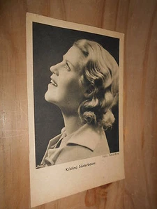 orig. Fotokarte ca. 40er Jahre Kristina Söderbaum - Bild 1 von 1