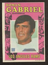 1971 Topps Football Posters #8 Roman Gabriel, Los Angeles Rams, VG/EX
