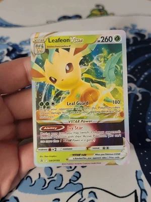 Leafeon VSTAR SWSH195 SWSH: Sword & Shield Promo Cards Promo - Image 1 of 2