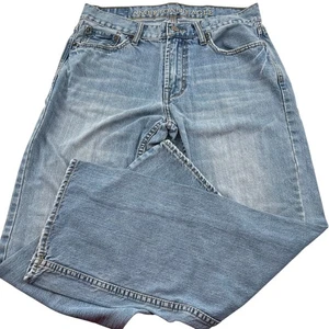 American Eagle Herren Low Rise Bootcut Jeans 30x30 helle Waschung Denim USA - Bild 1 von 10