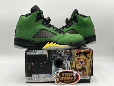 DS Nuevo Nike Air Jordan Retro 5 SE Oregon 2020 Talla 9.5 Auténtico Baloncesto  Foto 1 de 4