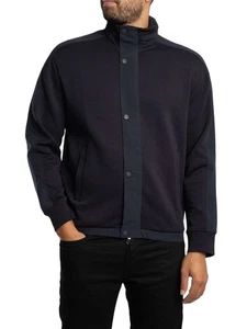 Armani Exchange Men's Lightweight Collar Jacket, Blue - Picture 1 of 8