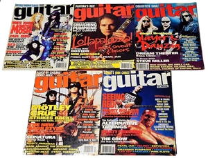 Vintage LOT Guitar School Magazine 1994 x5 Rollins Motley Crue White Zombie Crue - Bild 1 von 13