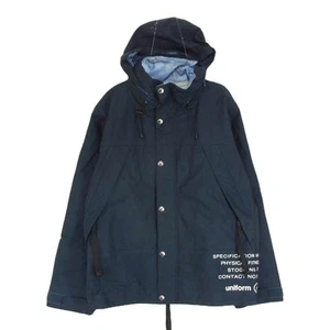 uniform experiment 18AW UE-189021 SEAM TAPED MOUNTAIN PARKA nylon Used LIFE-0 - Picture 1 of 7