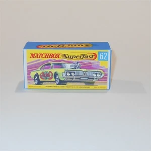 Matchbox Lesney Superfast 62 e Mercury Rat Rod G Style Repro Box - Picture 1 of 4