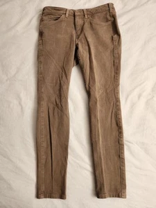 Carhartt Canvas Carpenter Pants Womens Sz 8 31x28 Slim Brown Workwear 104214-217 - Picture 1 of 11