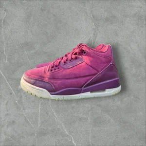 Nike Air Jordan 3 Retro Bordeaux Damen Basketballschuhe Größe 6,5 rot SCHÖN - Bild 1 von 8
