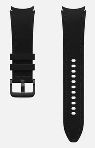 OEM Samsung Galaxy Watch 7 6 5 4 Hybrid Eco Leather Band Black M/L Open Box - Picture 1 of 1