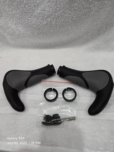 Empuñaduras de manillar, inserciones de gel suave resistencia a los golpes diseño ergonómico confort. - Imagen 1 de 11