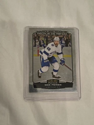 Tampa Bay Lightning - Nick Perbix - 20/21 OPC Platinum  - Marquee Rookies - #267 - Image 1 of 2