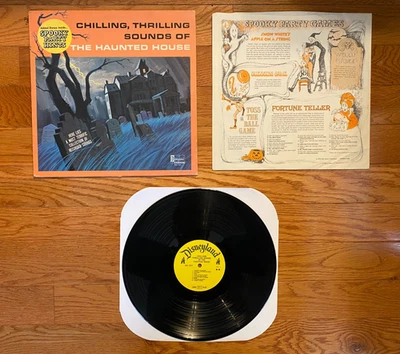 Chilling Thrilling Sounds of the Haunted House LP Disney  Phish Halloween Foto 1 de 4
