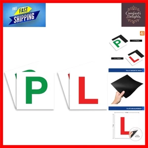 4 Pack of Top-Quality L & P Magnetic Plates - Safe, Legal, and Easy to Move - Picture 1 of 9