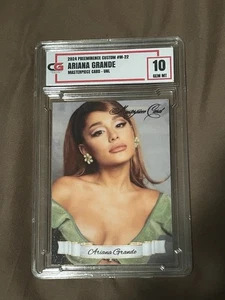 Tarjeta coleccionable Ariana Grande 2024 Preeminence personalizada #M-22 CG como nueva 10 - Imagen 1 de 2