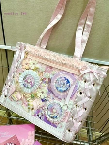 Honkai Impact 3 Elysia Finished Pink Ita Bags Anime Merchandise Badge Holder - Picture 1 of 10