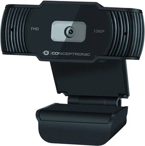 Conceptronic AMDIS04 Webcam AMDIS 1080P Full HD Webcam + Microphone 1080P Full H - Photo 1/5
