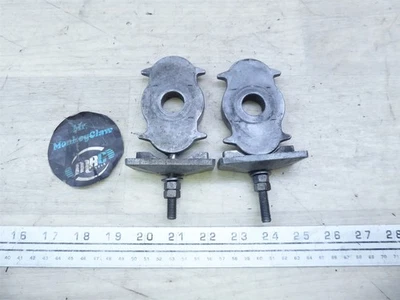 1990 Yamaha FJ1200 Y20965) left and right rear wheel chain adjusters set  - Image 1 of 4