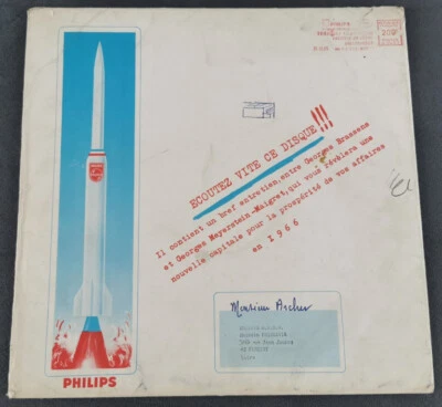 👀 COLLECTOR…LP HORS-COMMERCE MONOFACE BRASSENS INTERVIEW AVEC LE PDG PHILIPS - Photo 1/4