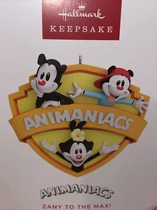 Neu im Karton 2023 Hallmark Andenken Ornament ANIMANIACS VERRÜCKT BIS ZUM MAX! - Bild 1 von 3