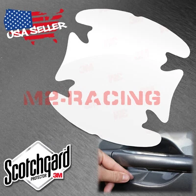 Sujetador adhesivo película protección contra arañazos pintura manija puerta transparente Scotchguard 1 pieza 3 M Foto 1 de 4