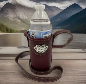 Brighton WATER BOTTLE Holder 09425 NWT List $52 Rare Find! - Picture 1 of 4