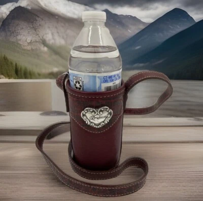 Brighton WATER BOTTLE Holder 09425 NWT List $52 Rare Find! - Image 1 of 4