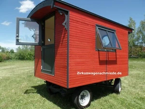Schaustellerwagen Ferienhaus Tiny House Bauwagen Homeoffice Bürowagen - Bild 1 von 12