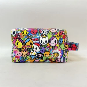Tokidoki Anime Makeup Bag Cosmetic Tote Case Handbag Storage Travel New - Picture 1 of 9