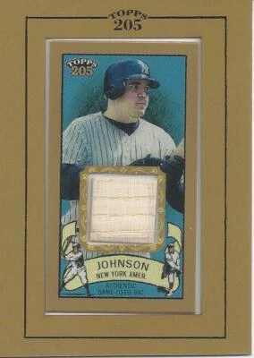 2003 Topps T205 Relics Nick Johnson NJ Yankees - Image 1 of 2