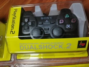 1PCS OEM wired controller PS2 black for PlayStation 2 - Picture 1 of 3