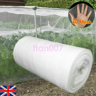 10M INSECT SCREEN NETTING NETS Fine Woven Mesh Anti Fly-Bug Butterfly Garden Net - Image 1 of 4