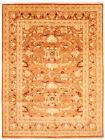Tapis bordé traditionnel noué à la main 8'10" x 11'10" tapis en laine