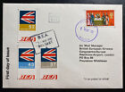 1970 Middlesex England First Day Cover Bea Airway Letter Service Only 200 Carrie