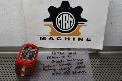 Arrow Hart TEMA-171-D Timer .3-60 24VDC Used With Warranty See All Pictures - Image 1 of 4