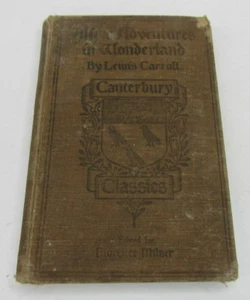 1902 ALICE's Adventures IN WONDERLAND RARE L. CARROLL - Imagen 1 de 12
