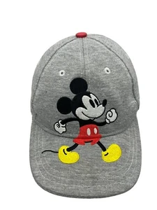 Disney Mickey Mouse Hat Kids Baseball Cap Gray Hat One size Adjustable - Picture 1 of 7