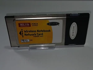 ✔️ CARTE PC BELKIN F5D6020V2 16 BITS WIFI PCMCIA PRISM2 - Photo 1/4