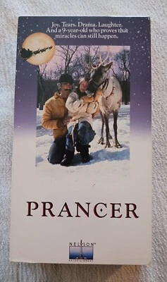 Prancer VHS Movie - Starring Sam Elliott, Cloris Leachman, Abe Vigoda - Image 1 of 4