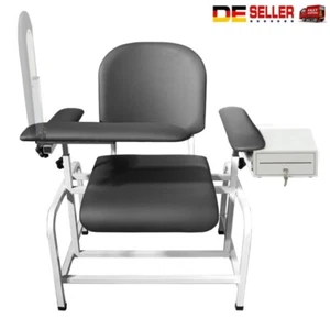 Blutentnahmestuhl Therapiestuhl Pflegestuhl Seniorenstuhl Verbandstuhl Staubox - Bild 1 von 10