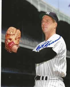Signed Autographed 8x10 BOB FRIEND New York Yankees Autographed Photo - w/COA - Picture 1 of 1