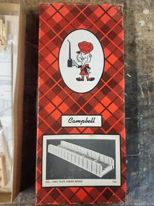 Campbell Scale Models HO Kit #766 Thru Plate Girder Bridge NOS - Picture 1 of 2