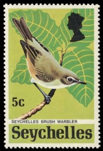 SEYCHELLES 299 - Seychelles Brush Warbler "Acrocephalus sechellensis" (pb57105) - Picture 1 of 1