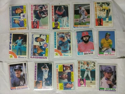 67 Misprint baseball cards from the 1980's in good condition! - Image 1 of 4