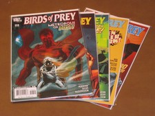 BIRDS OF PREY #113 - 117 VF/NM COMPLETE SET "METROPOLIS OR DUST" SUPERMAN  ZINDA