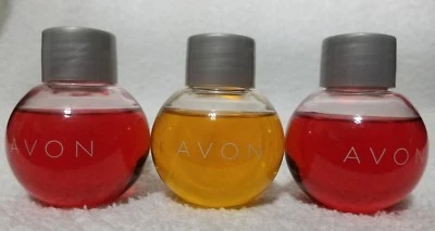 3 Avon HOT APPLE PIE & PEPPERMINT DELIGHT Bubble Bath Travel Size 1 oz/30mL New - Image 1 of 4